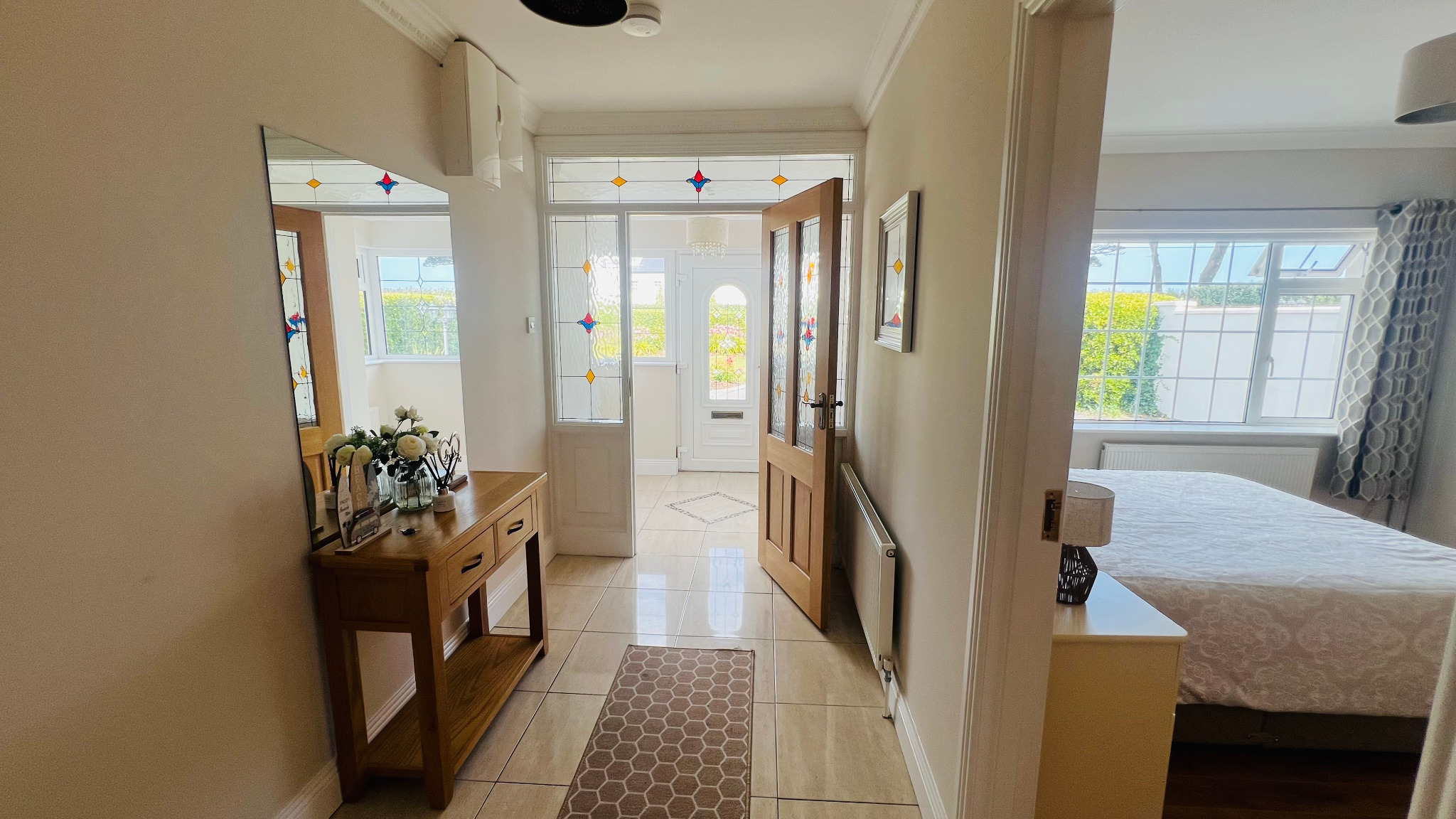 Entrance hall at Ellington Lodge